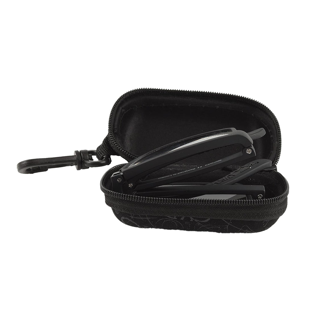OXFORD Foldable Black Reading Glasses (-2 Focus)
