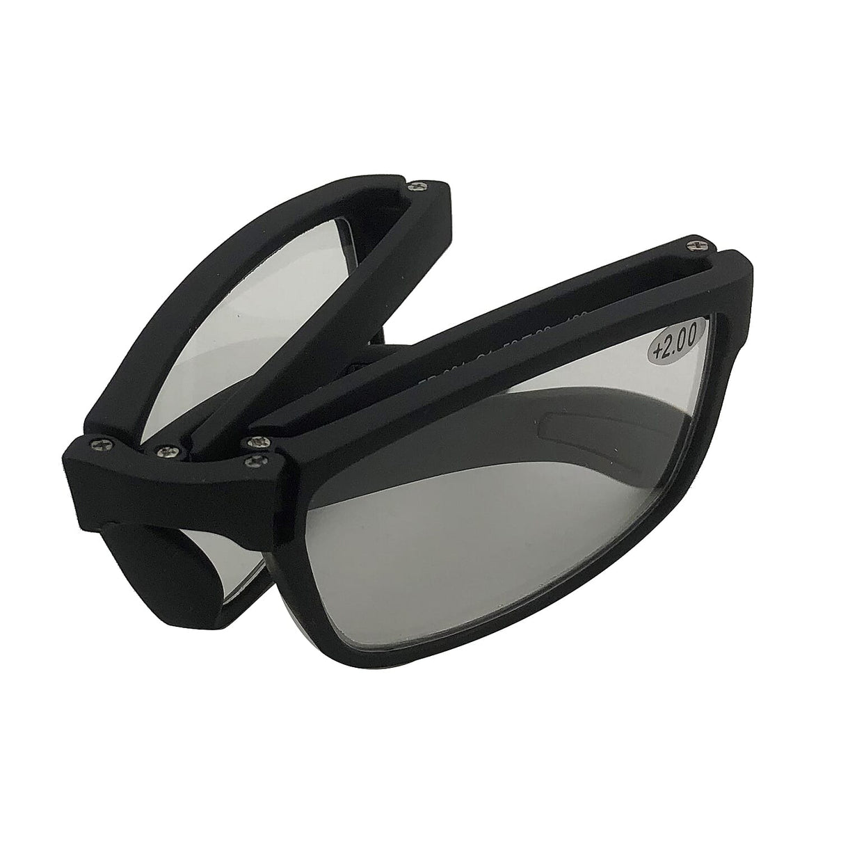OXFORD Foldable Rectangular Reading Glasses - Black 6481063 1