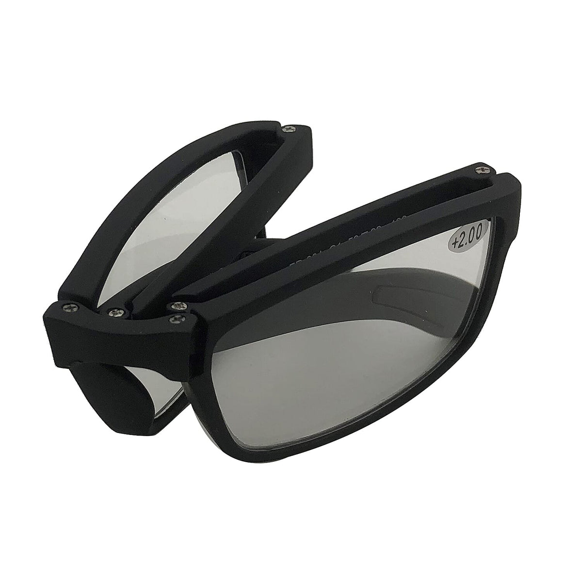 OXFORD Foldable Rectangular Reading Glasses - Black 6527813 1