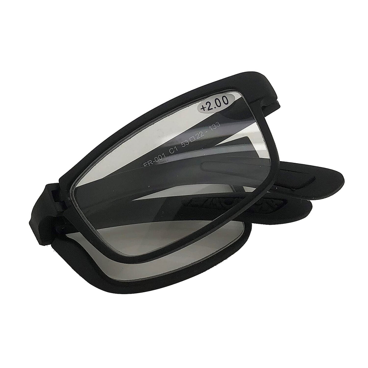 OXFORD Foldable Rectangular Reading Glasses - Black 6527813 2