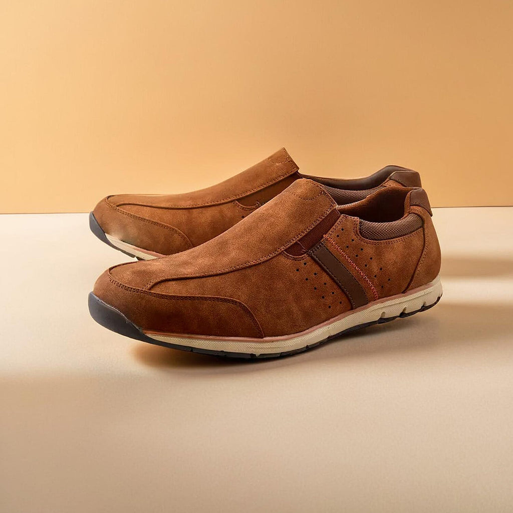 Oakenwood Premium Slip on Trainer (Size 10) - Tan