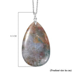 Ocean Jasper Pendant with Chain (Size 20) 119.18 Ct.