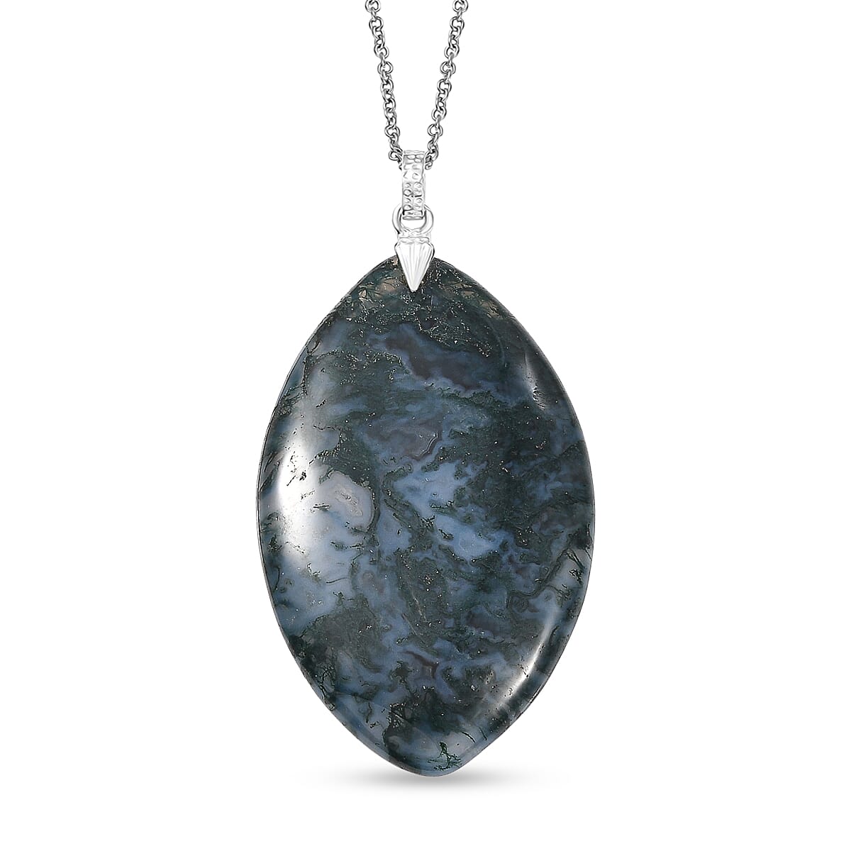 Tucson Preview- Ocean Jasper Pendant with Chain (Size 20) 119.18 Ct 4433187 0