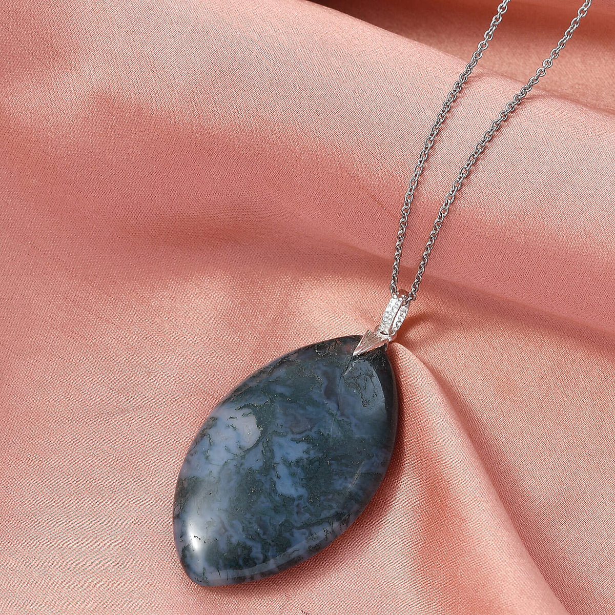 Tucson Preview- Ocean Jasper Pendant with Chain (Size 20) 119.18 Ct 4433187 2