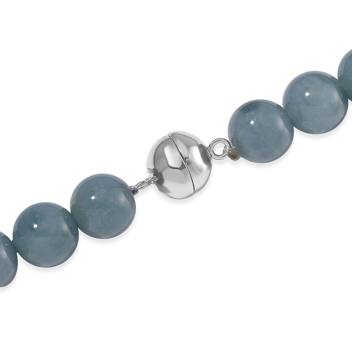 Olmec Jadeite Dragon Carved Pendant Necklace (Size - 20) in Rhodium Overlay Sterling Silver V32537548 12