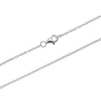 Natural Type A Jadeite Heart Pendant with Chain (Size 20) in Rhodium Overlay Sterling Silver 25.00 Ct.