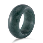 Very Rare- Guatemala Natural Type A Olmec Blue Jadeite Ring 26 ct.