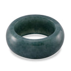 Very Rare- Guatemala Natural Type A Olmec Blue Jadeite Ring 26 ct.