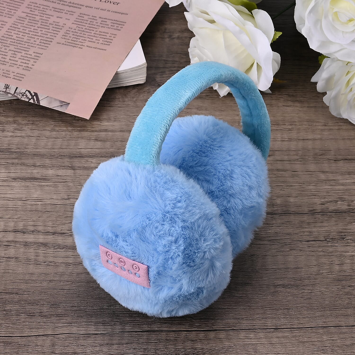 On-Ear and Over-Ear Plush Bluetooth Headset 7844359 2