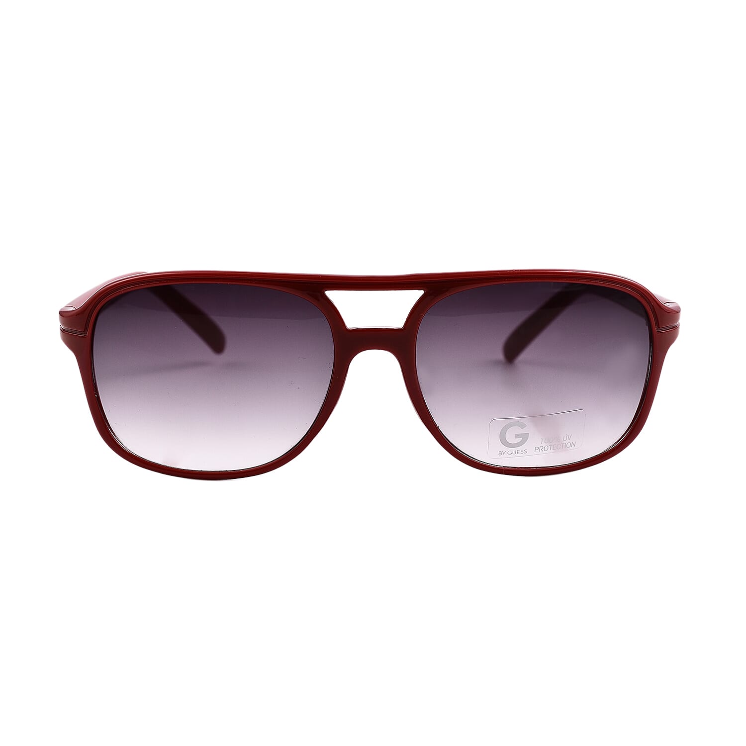 Guess Unisex Rectangular Sunglasses - Red 7079218 0