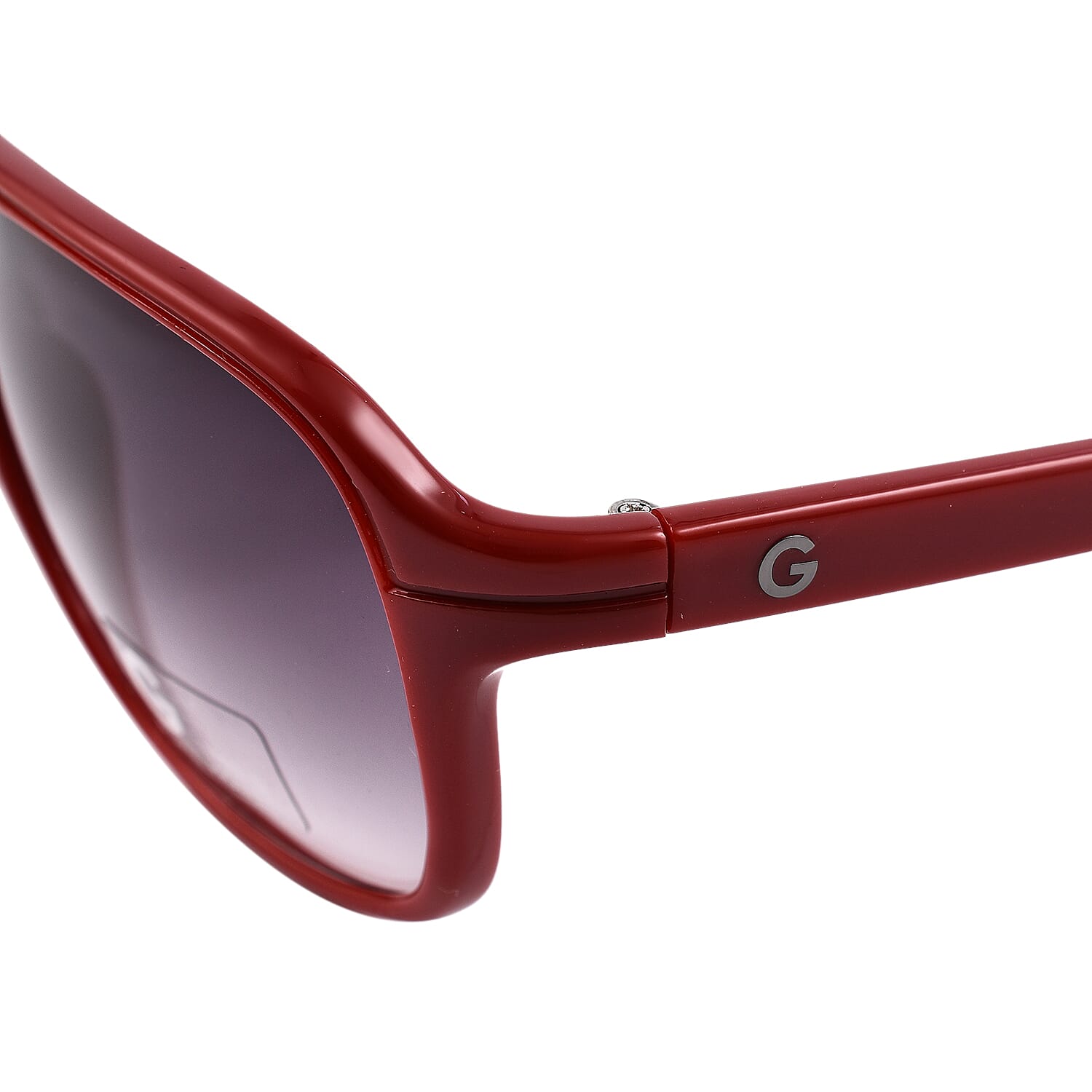 Guess Unisex Rectangular Sunglasses - Red 7079218 4