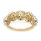 Close Out Deal - 9K Yellow Gold SGL Certified Diamond (I1-I2 -G-H) Ring 1.02 Ct