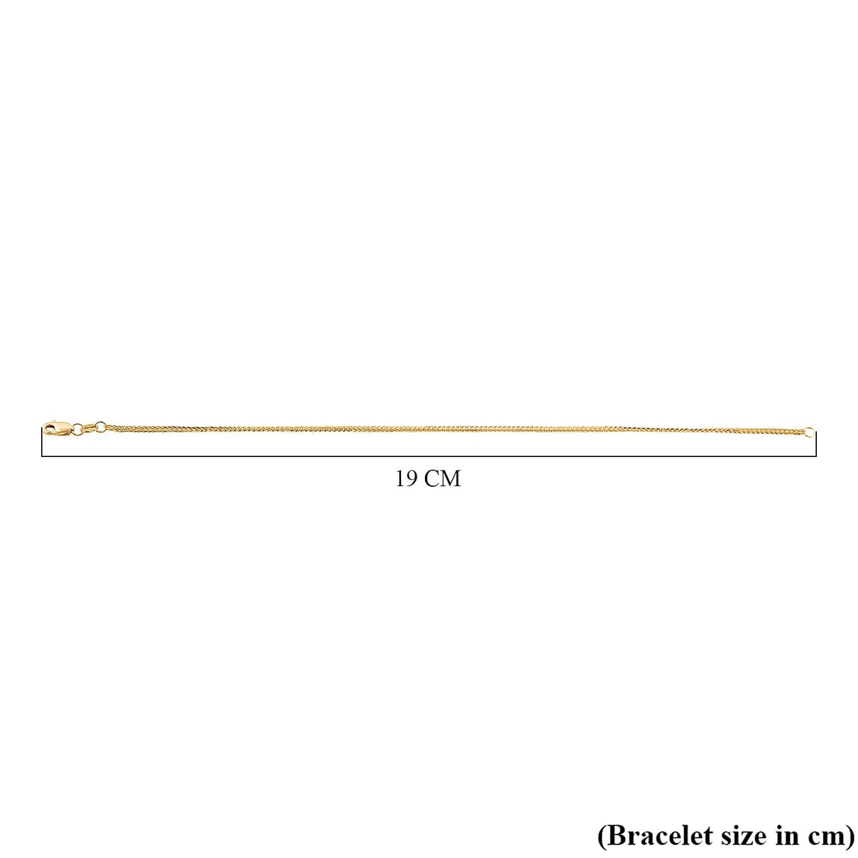 One Time Closeout - 9K Yellow Gold SPIGA Bracelet (Size - 7.5) 7747904 4