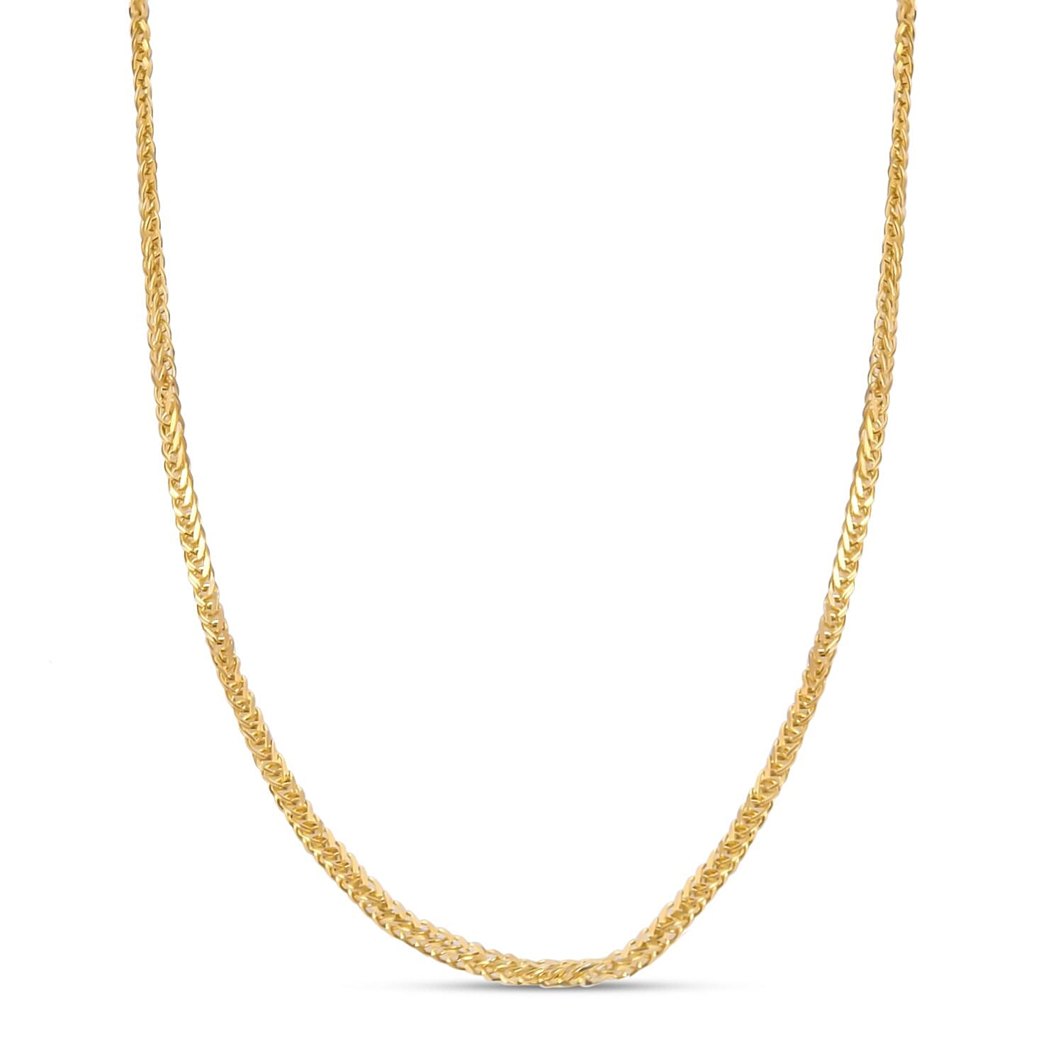 One Time Closeout 9K Yellow Gold Spiga Necklace (Size - 20) 7128114 2