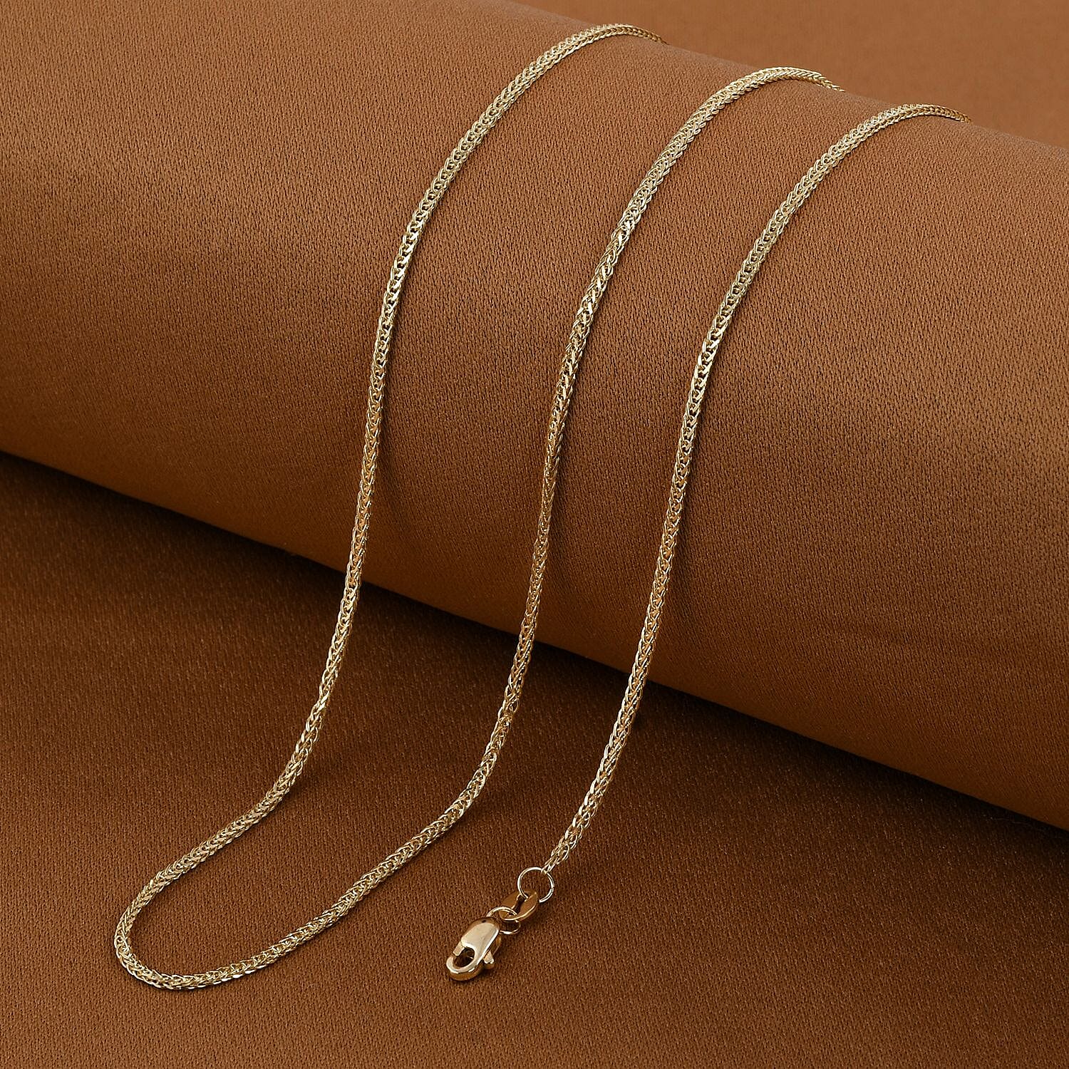 One Time Closeout 9K Yellow Gold Spiga Necklace (Size - 20) 7128114 3