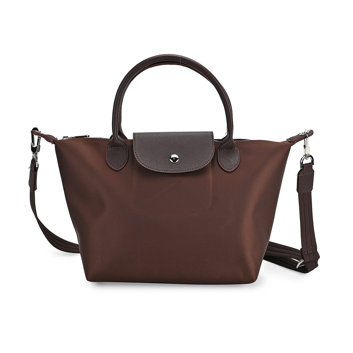 One Time Closeout- Designer Inspired Tote Bag (Size 38x15x24 cm) - Brown V32667114 0