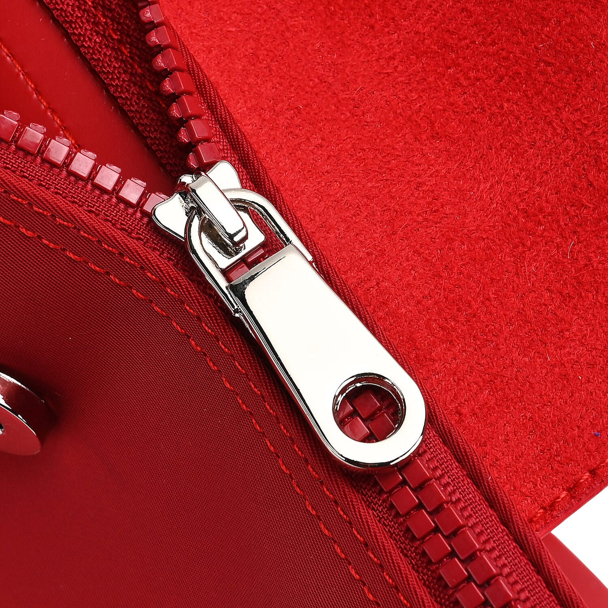 One Time Closeout - Designer Inspired Tote Bag (Size 38x15x24 cm) - Red 7988765 6