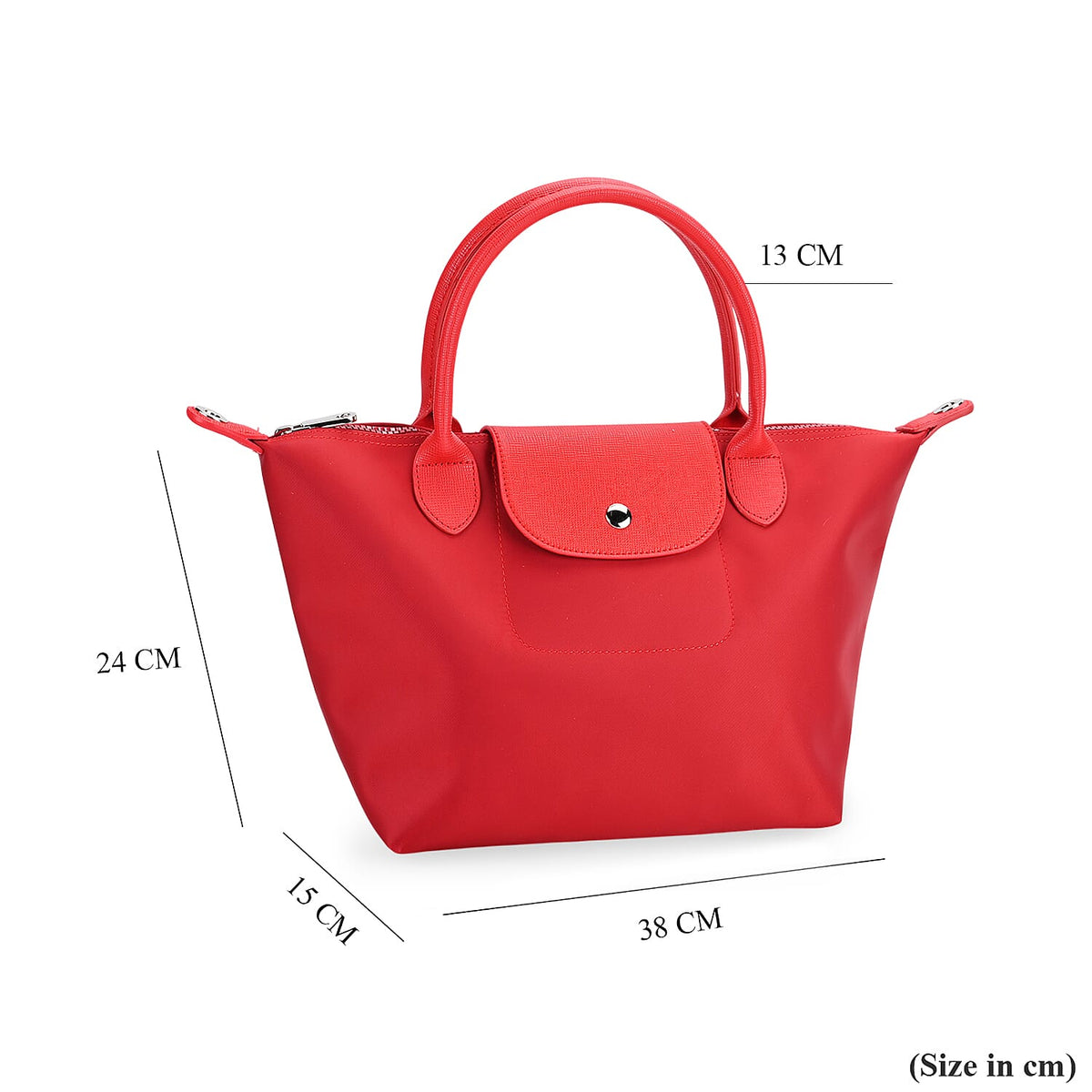 One Time Closeout - Designer Inspired Tote Bag (Size 38x15x24 cm) - Red 7988765 7
