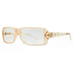 One Time Closeout - Limited Edition Crystal Studded Pierre Cardin Reading Glasses - (Power - 2.5) - Yellow