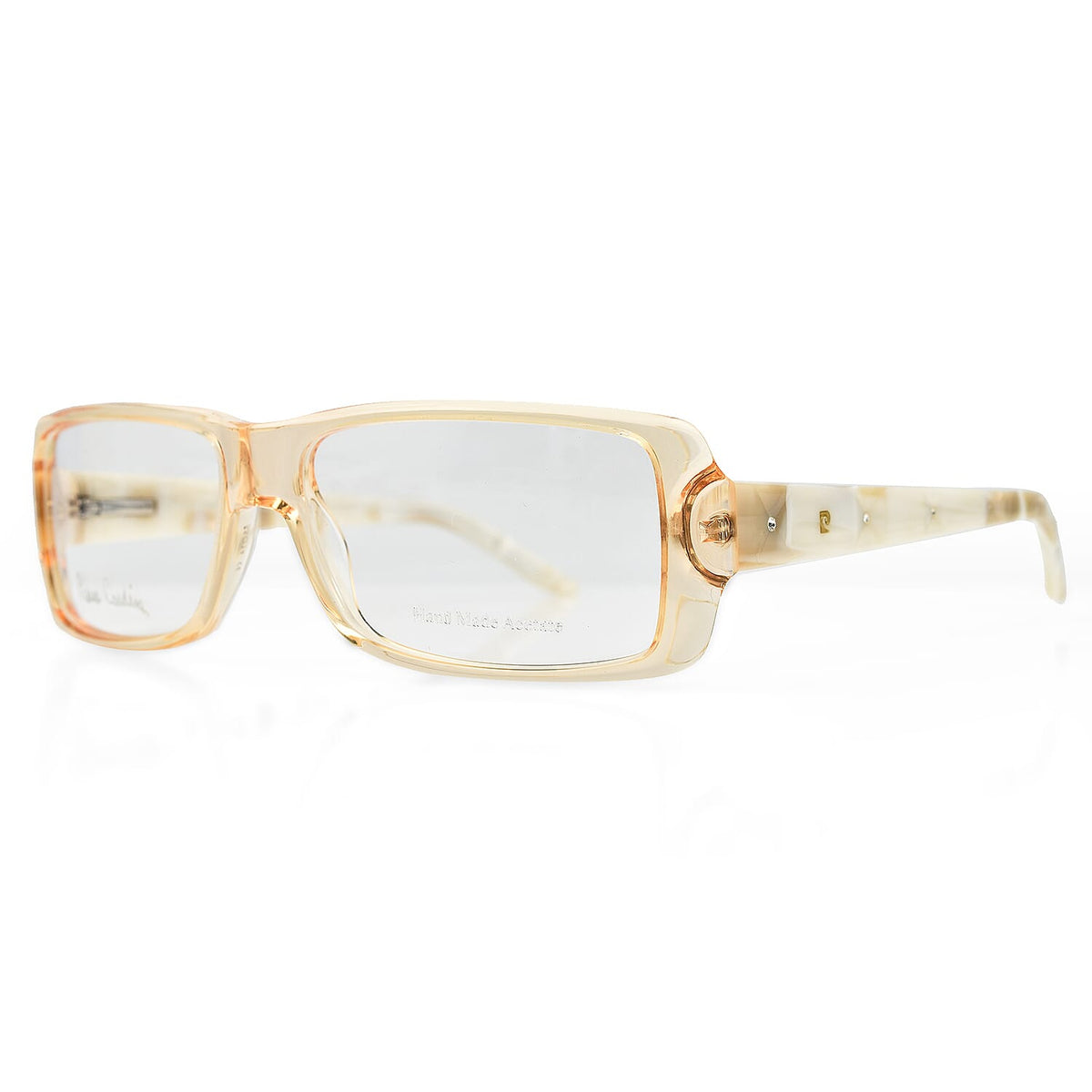 One Time Closeout - Limited Edition Crystal Studded Pierre Cardin Reading Glasses - (Power - 2.5) - Yellow 7958036 1