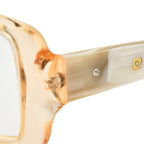 One Time Closeout - Limited Edition Crystal Studded Pierre Cardin Reading Glasses - (Power - 2.5) - Yellow