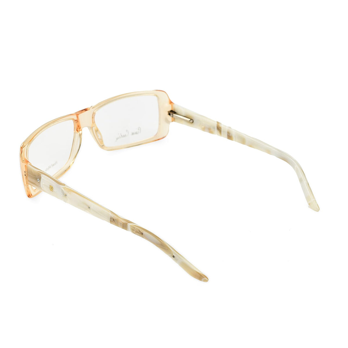 One Time Closeout - Limited Edition Crystal Studded Pierre Cardin Reading Glasses - (Power - 2.5) - Yellow 7958036 3