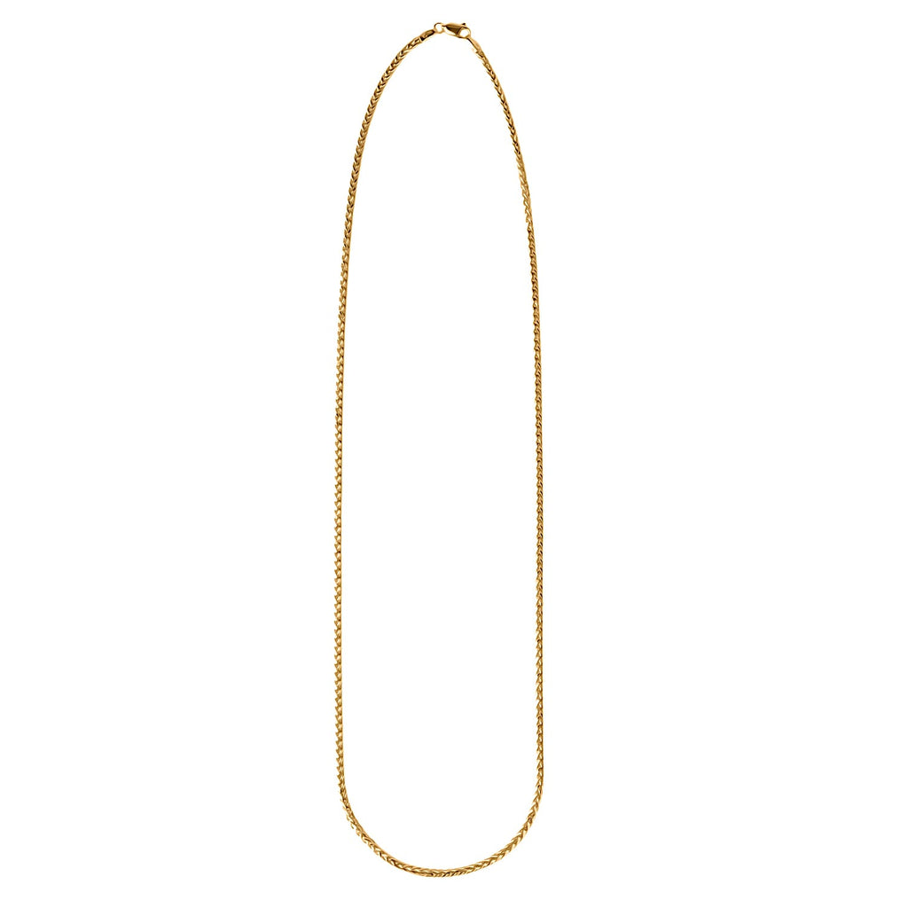 One Time Deal - 9K Yellow Gold SPIGA  Necklace (Size - 20) with Lobster Clasp, Gold Wt. 4.40 Gms.