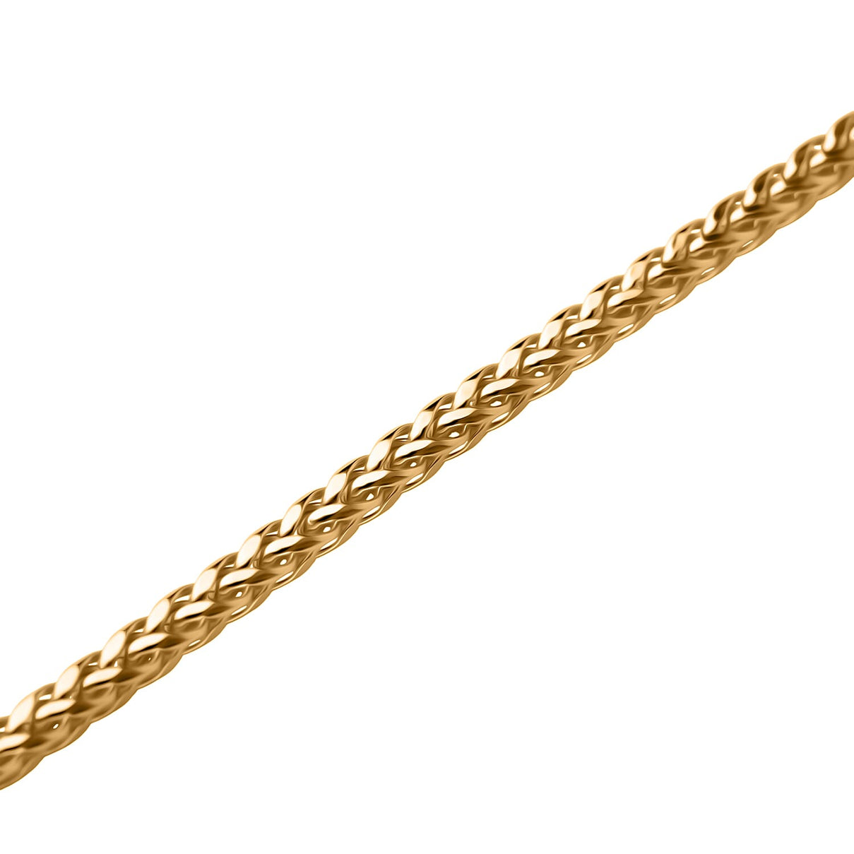 9K Yellow Gold 2.1MM SPIGA Necklace with Lobster Clasp 20 Inch 8156113 4