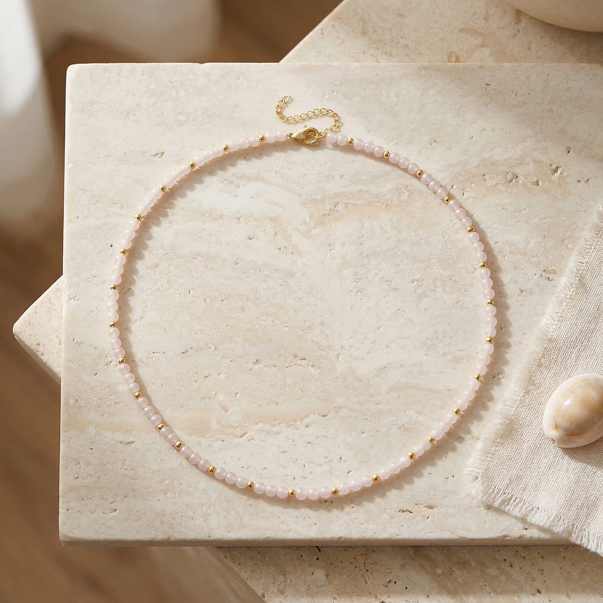 AAA High Lustre Japanese Akoya Pearl Beads Necklace (Size 20 Inch with 2 Inch Extender) with Lobster Clasp in Yellow Gold Plated Sterling Silver V32517645 2