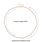 One Time Deal- AAA High Lustre Akoya Pearl Beads Necklace (Size 20 Inch with 2 Inch Extender) with Lobster Clasp in Yellow Gold Plated Sterling Silver