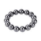 One Time Deal - Hematite Bracelet (Size 7.5 Strachable) 500.00 Ct.