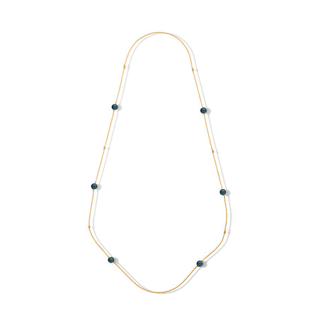 Tucson Close Out -Neon Apatite Station Necklace (Size - 36) 8421178 1