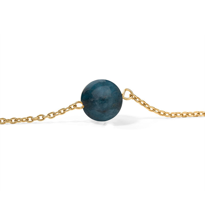 Tucson Close Out -Neon Apatite Station Necklace (Size - 36) 8421178 2