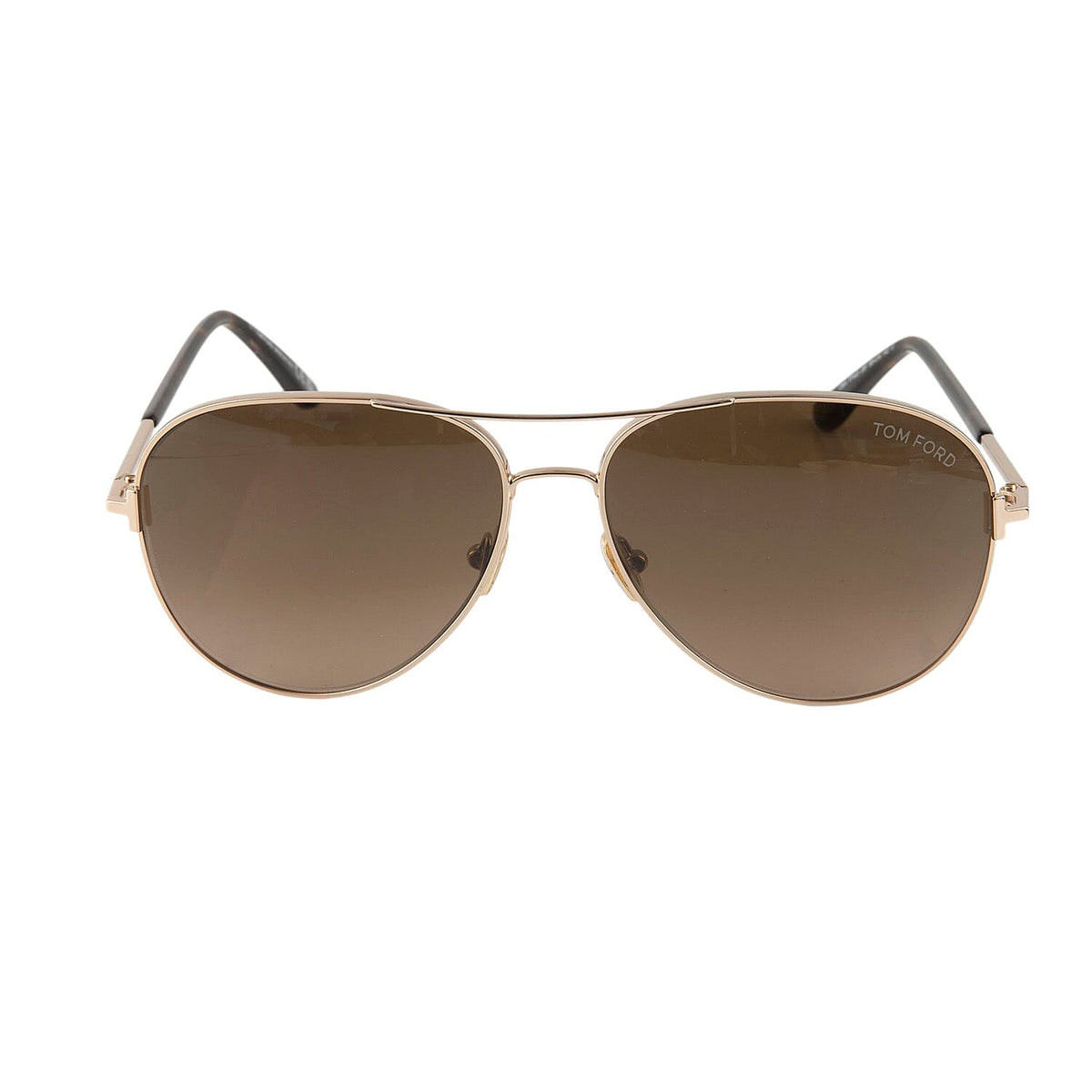 One Time Designer Closeout - Tom Ford Unisex Aviator Sunglasses with Grey Lenses - Aviator 7801193 0