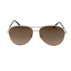 One Time Designer Closeout - Tom Ford Unisex Aviator Sunglasses with Grey Lenses - Aviator