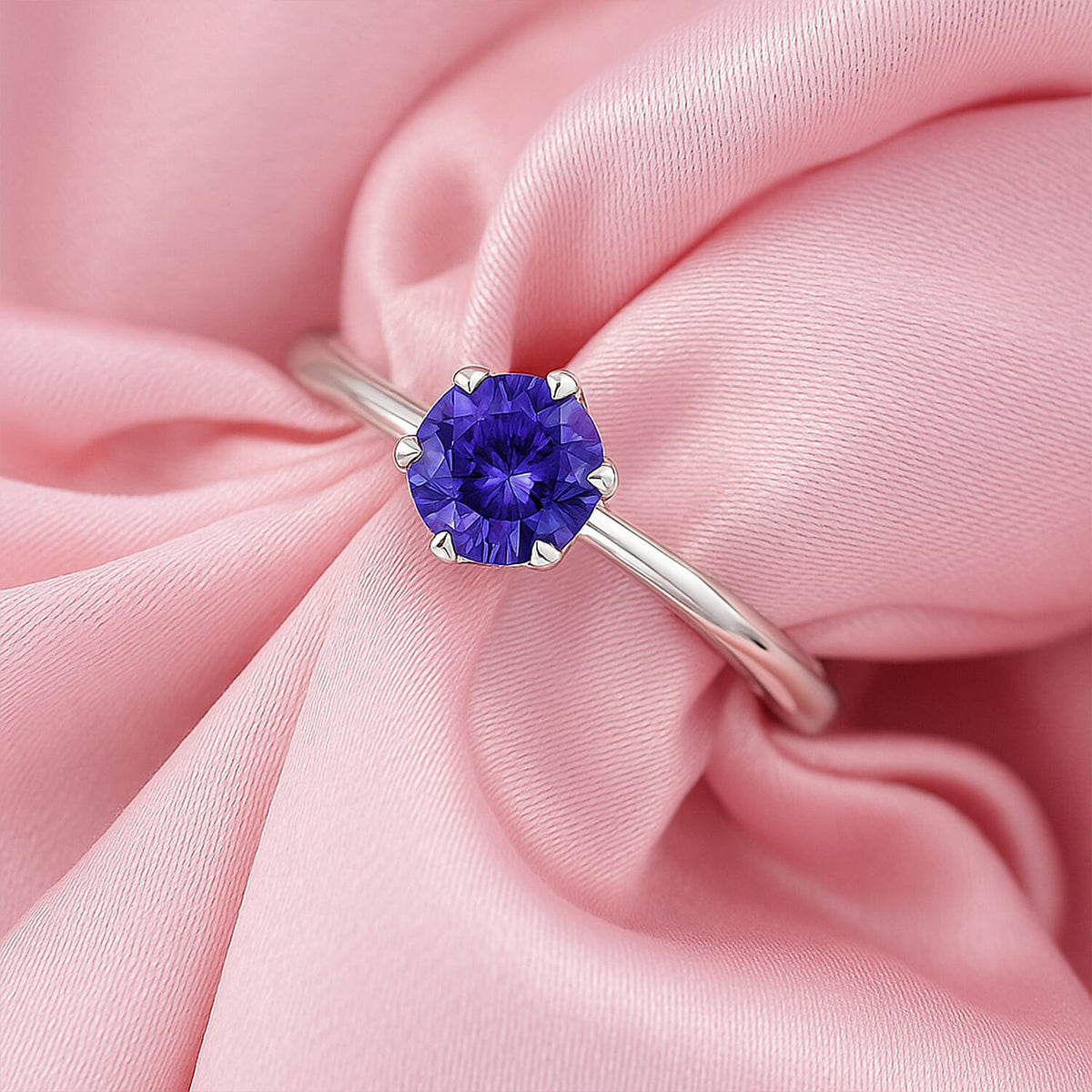 RHAPSODY 950 Platinum AAAA Tanzanite Ring 8050913 2