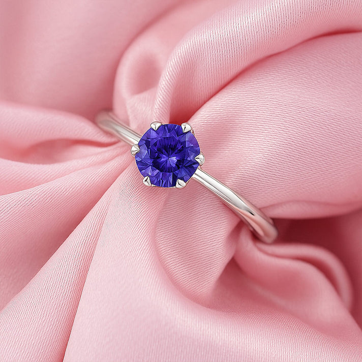 RHAPSODY 950 Platinum AAAA Tanzanite Ring 8050913 2