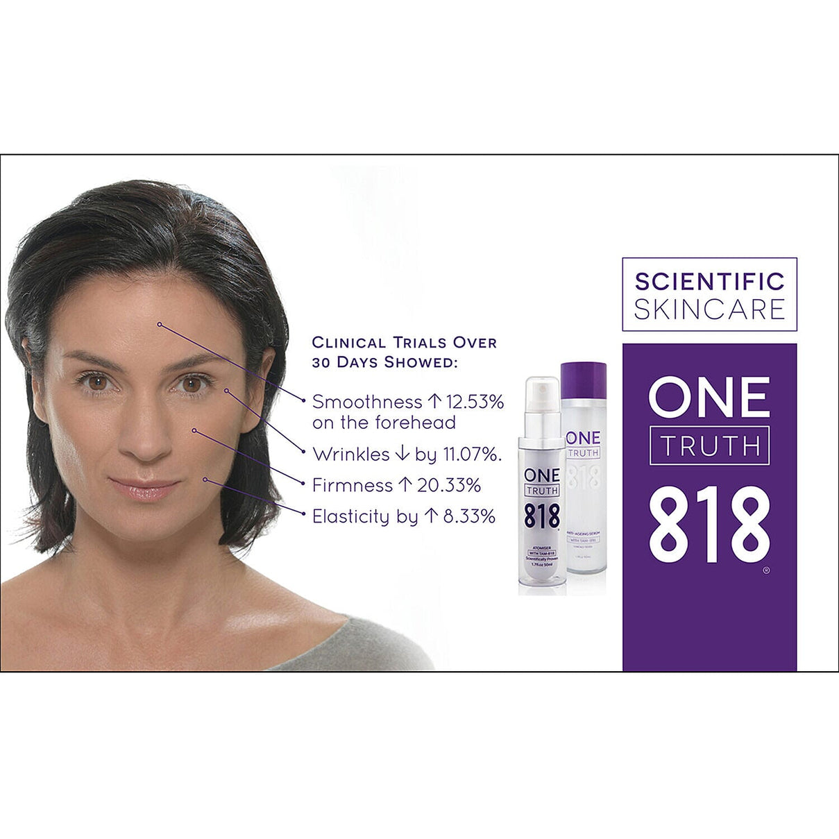 One Truth 818- Anti-Ageing Serum 50ml 7269128 4