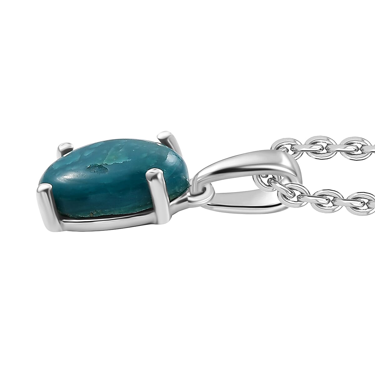 Opalina Pendant With Chain (Size - 20) in Sterling Silver 1.60 Ct. 4328579 4