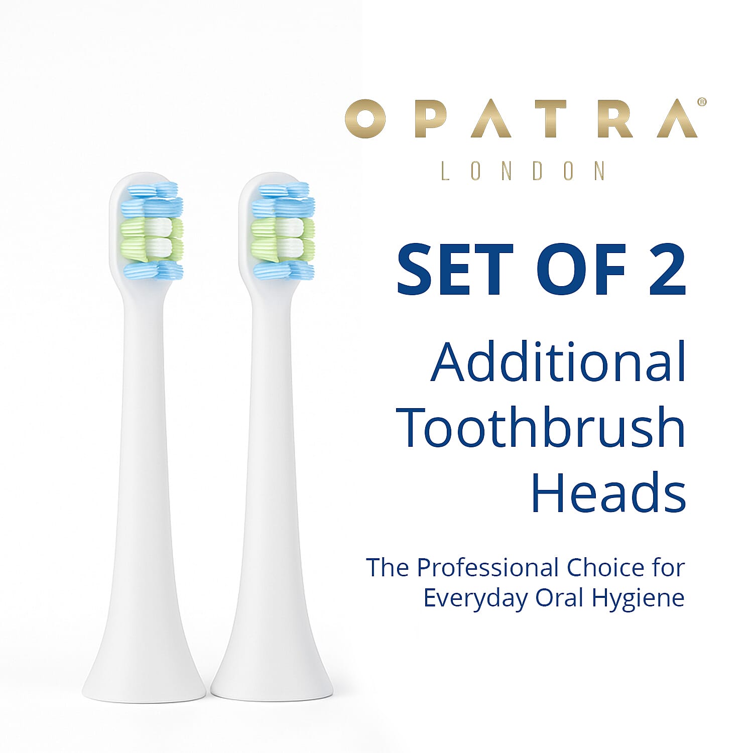 Opatra: Set of 2 - Additional Toothbrush Heads 6885794 1