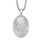 Openable Locket Pendant with Box Necklace (Size 22-2 Ext)