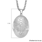 Openable Locket Pendant with Box Necklace (Size 22-2 Ext)