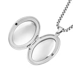Openable Pendant with Box Chain (Size 22-2 Ext)