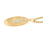 Openable Locket Pendant with Box Chain (Size 22-2 Ext)