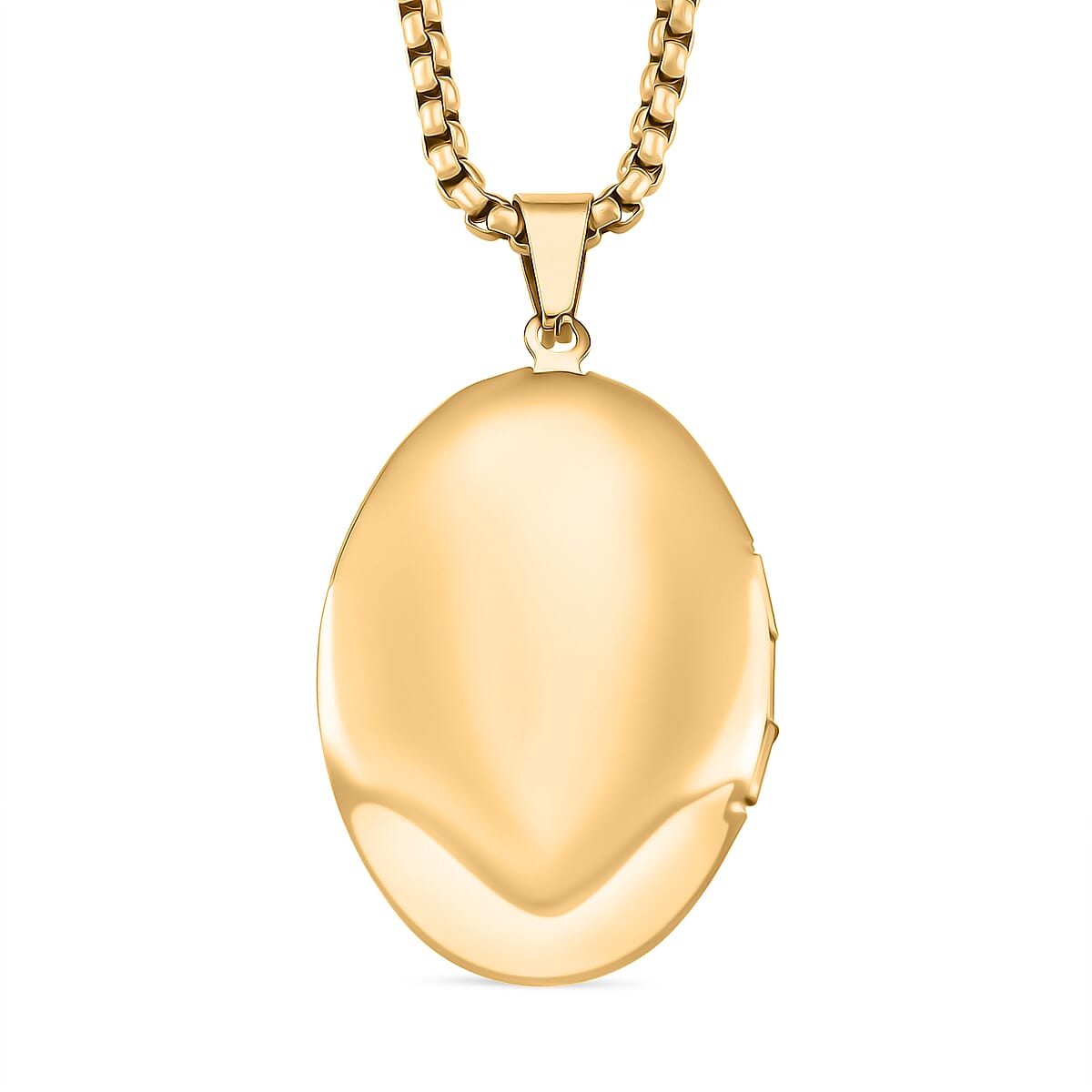 Openable Locket Pendant with Box Chain (Size 22-2 Ext) 4388934 4