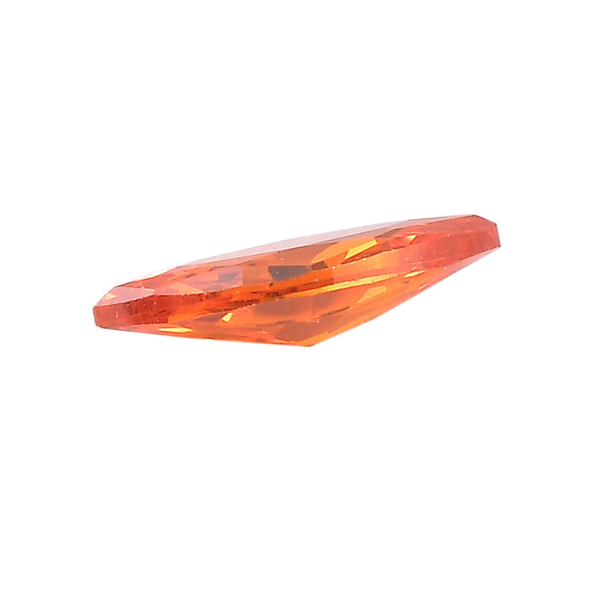 Set of 3 Orange Cubic Zirconia Loose Gemstones in Marquee Shape 0.5 Ct. (5x2.5 mm) 8068386 2