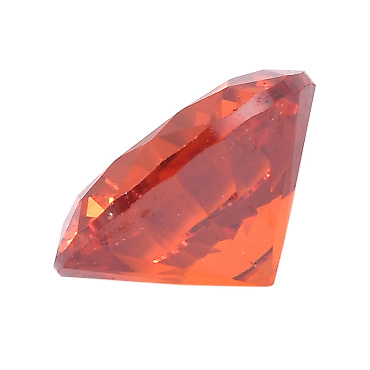 Orange Cubic Zirconia Loose Gemstone in Round Shape 2.12 Ct. (7 mm) 8068391 2