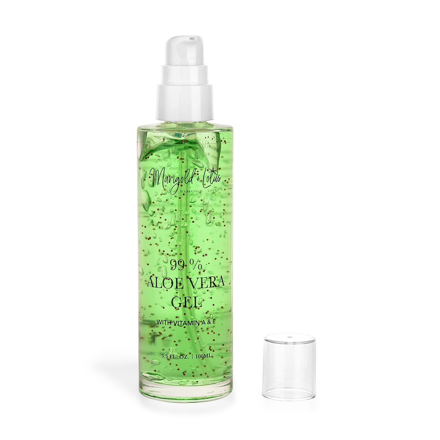 Marigold &amp; Lotus- Aloe Vera Gel with Vitamin A &amp; E (100 ML) 8244715 7