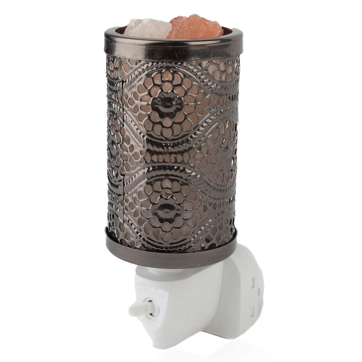 Original Ornate Himalayan Glow Natural Salt Nightlight Lamp W/ Rotatable Plug-In 7980438 4