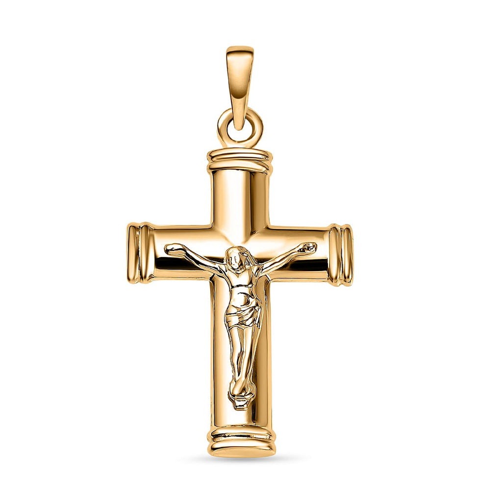 Ottoman Treasure- 9K Yellow Gold Cross Pendant